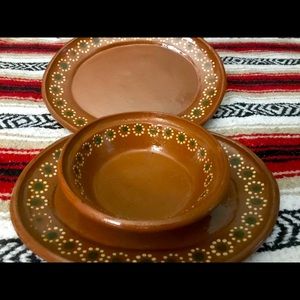 Plates and bowls from Sinaloa Mexico!